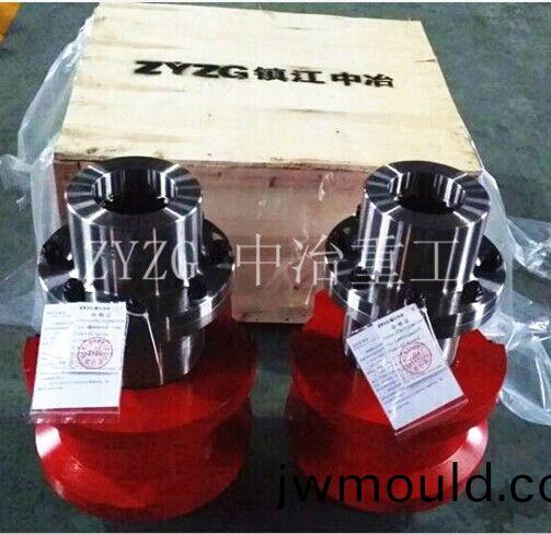 聯(lián)軸(zhou)器在(zai)正常載荷下,彈簧與齒接觸點(diǎn)之間的距離