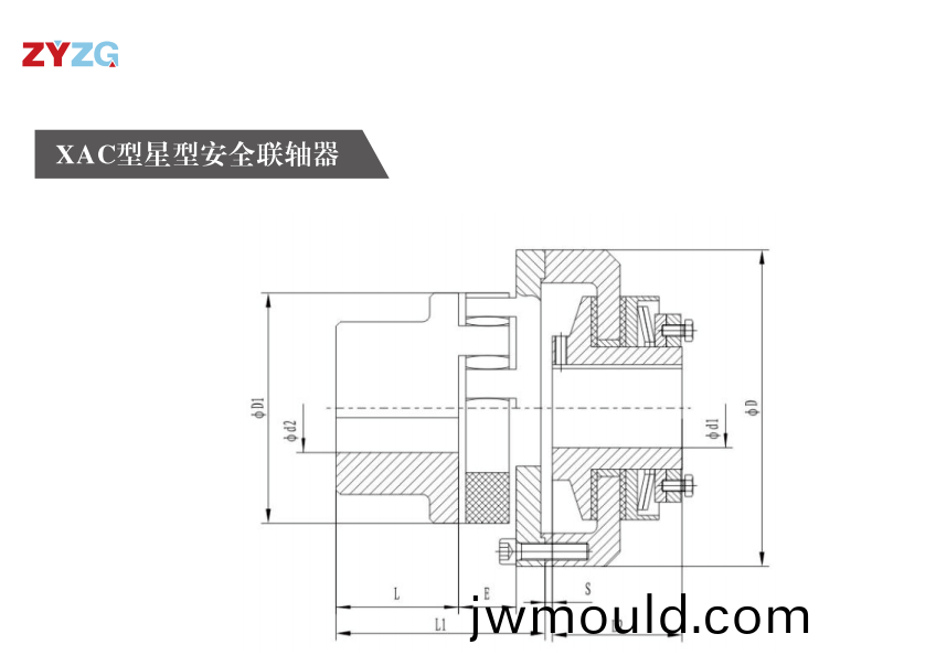 XAC型星型安全聯(lián)軸器